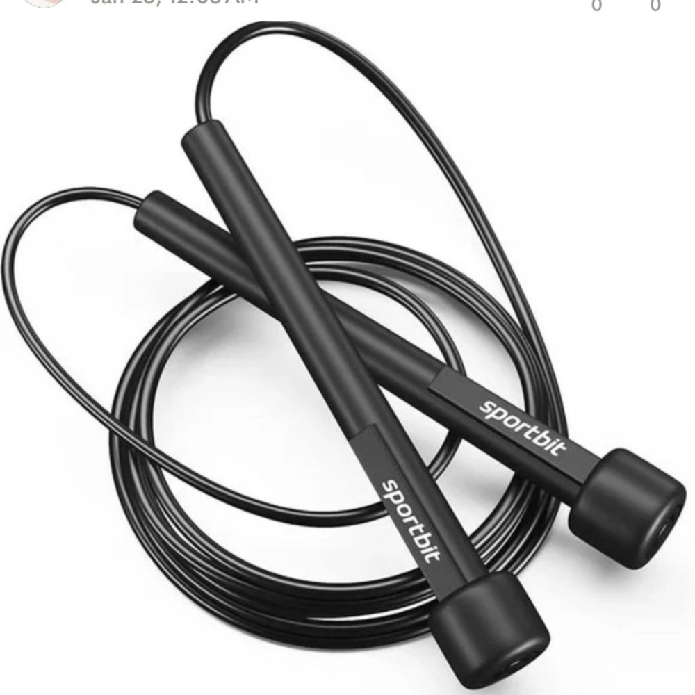 SPORTBIT adjustable jump rope’ do many exercises  💙